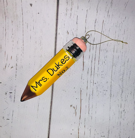 Pencil Ornament