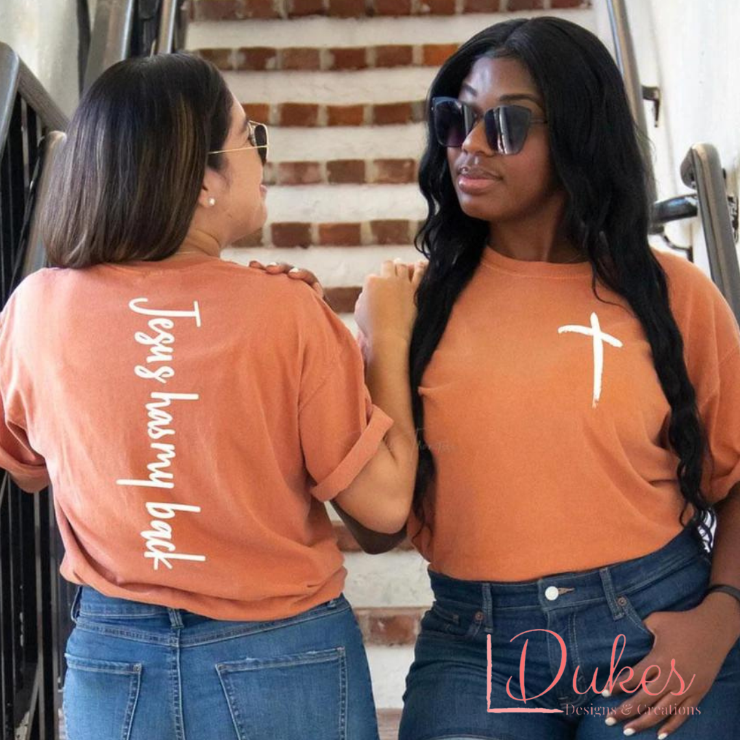 Jesus Has My Back Tee