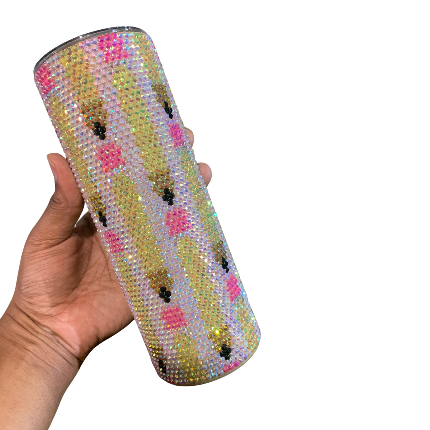 Many Pencils Stainless Steel Fully Blinged 20oz Tumbler