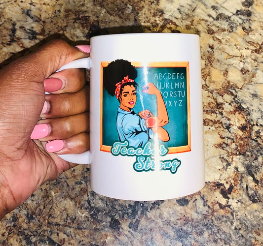 Teacher Strong Mug