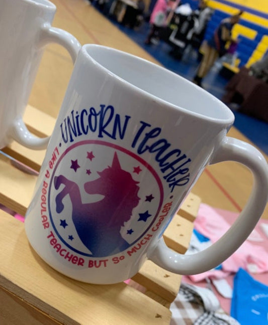 Unicorn Teacher Mug