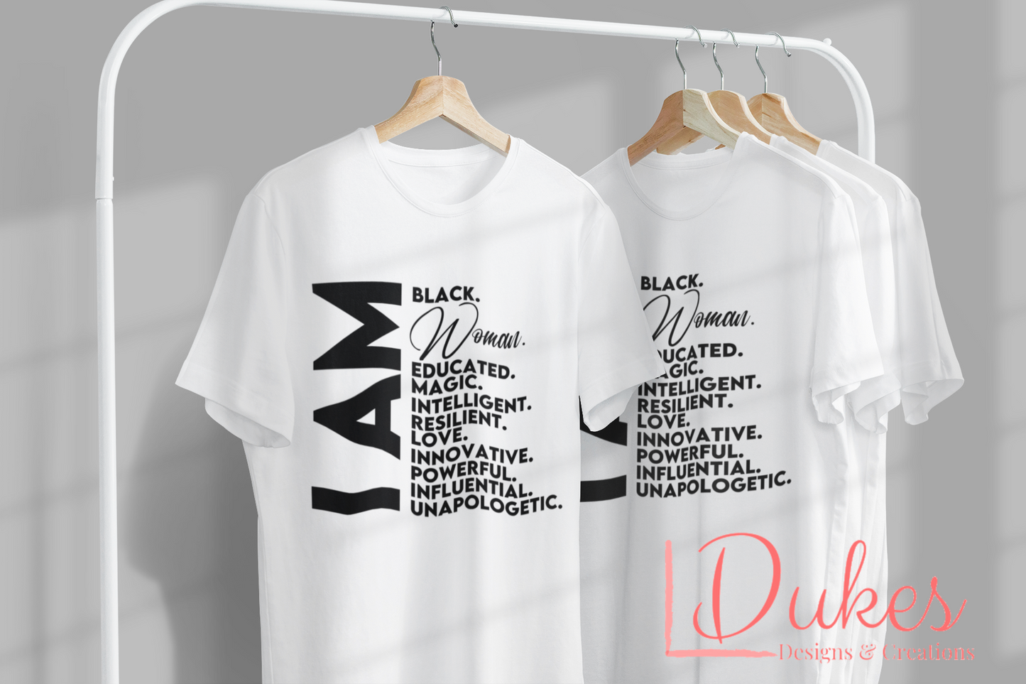 I AM Black Woman Affirmation Tee