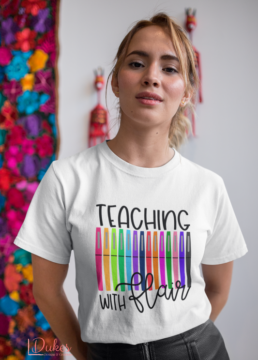 Teaching with Flair Tee