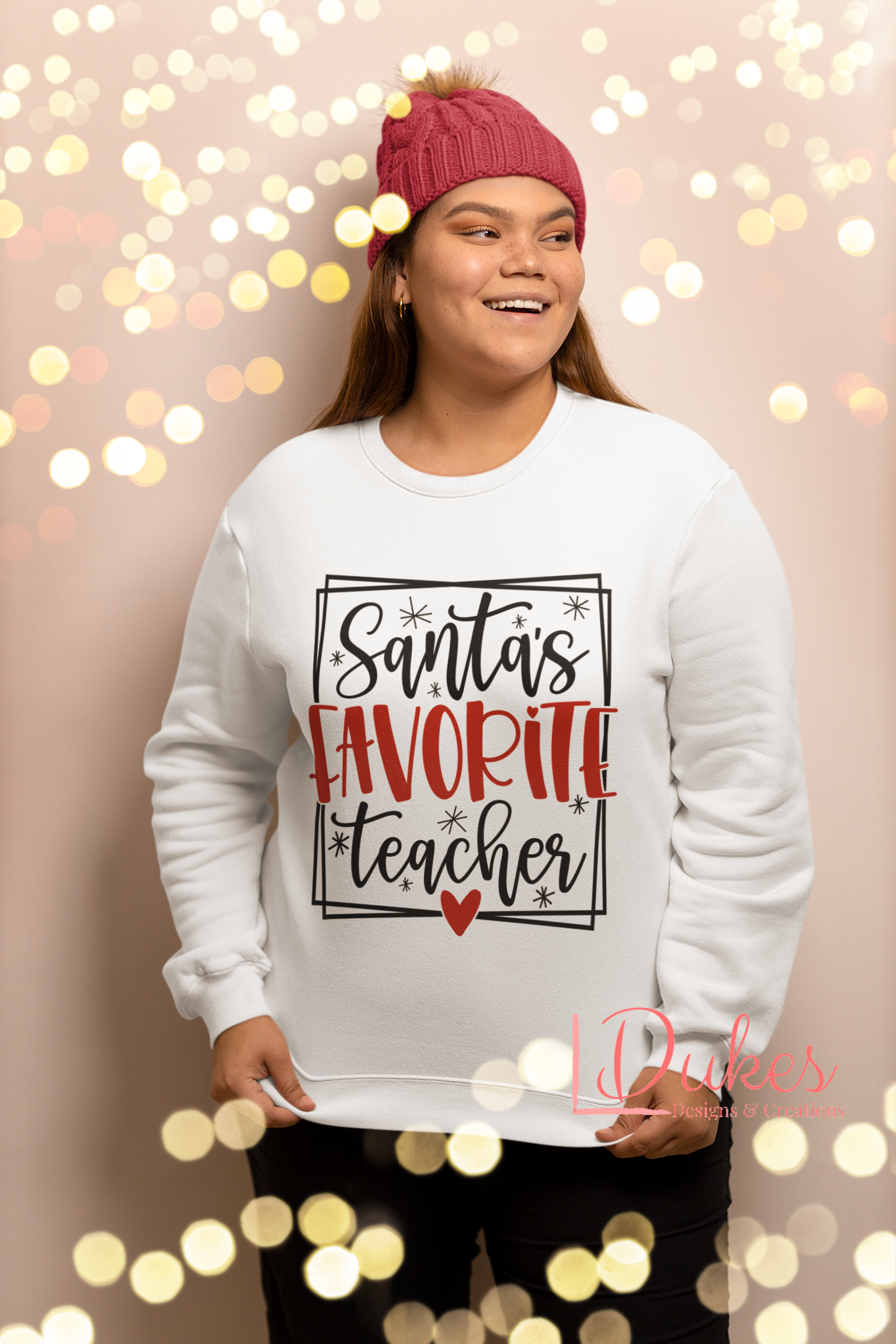 Santa’s Favorite Teacher Sweatshirt