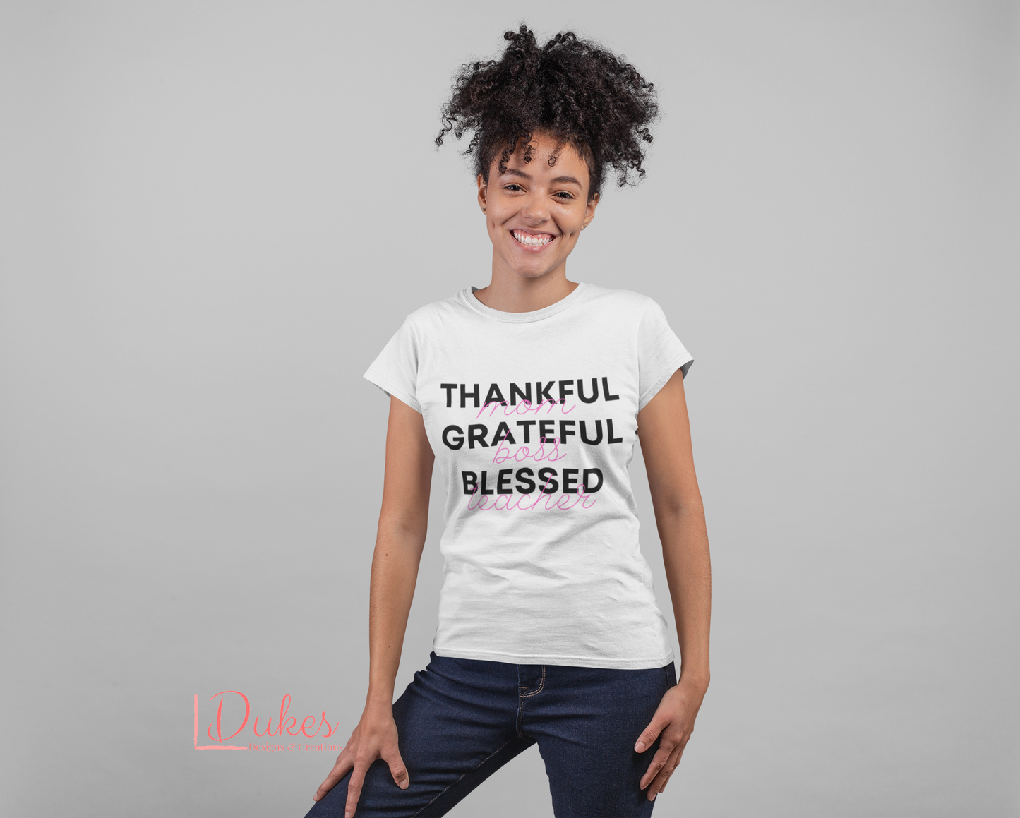 Mom, Teacher, & Boss Tee