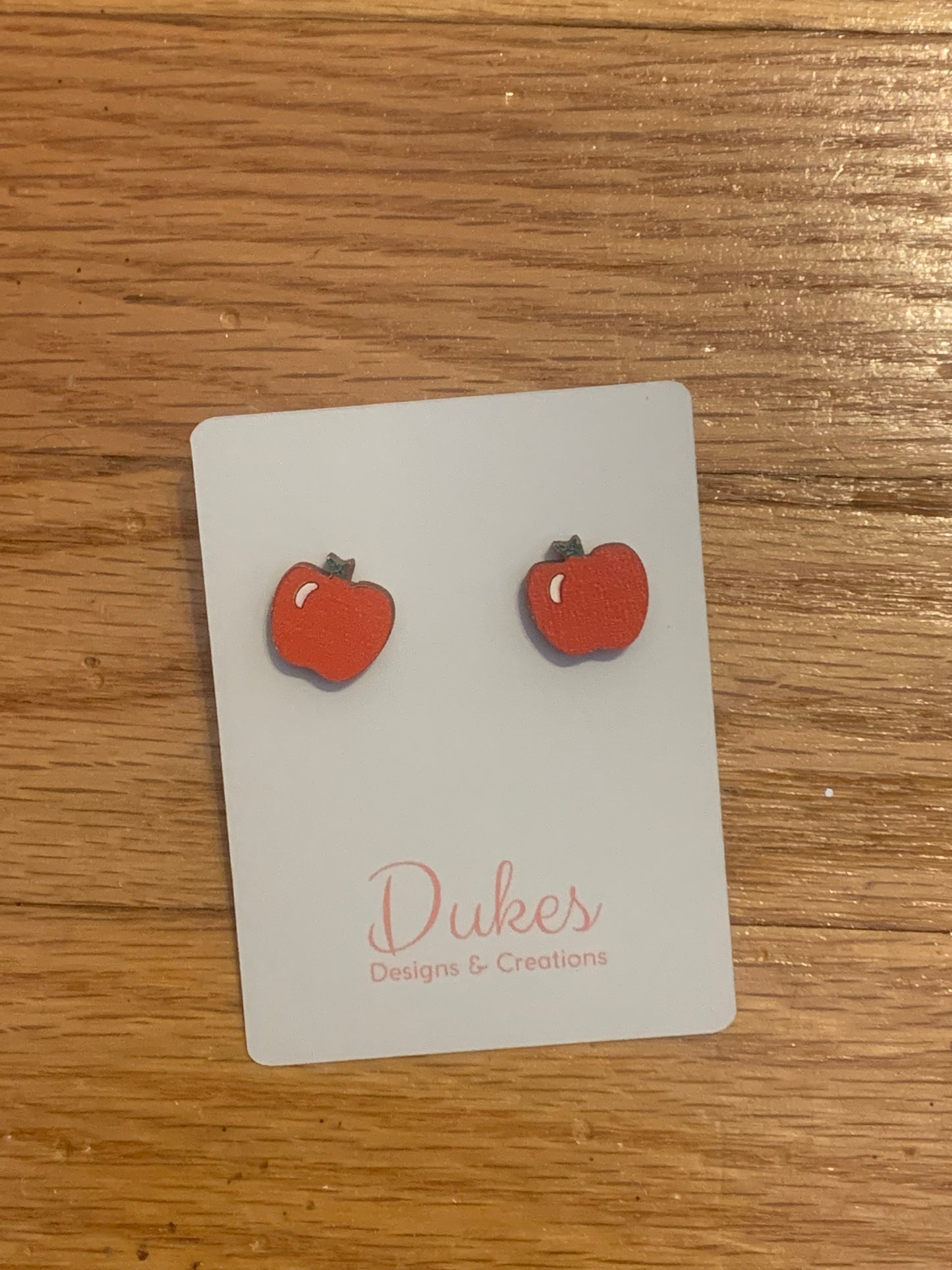 Apple Teacher Earrings