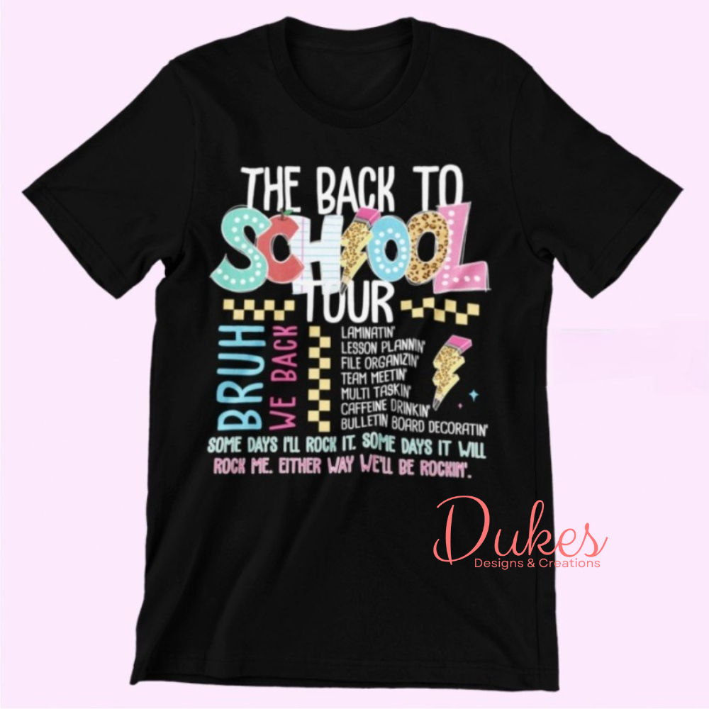 Back to School Tour Tee