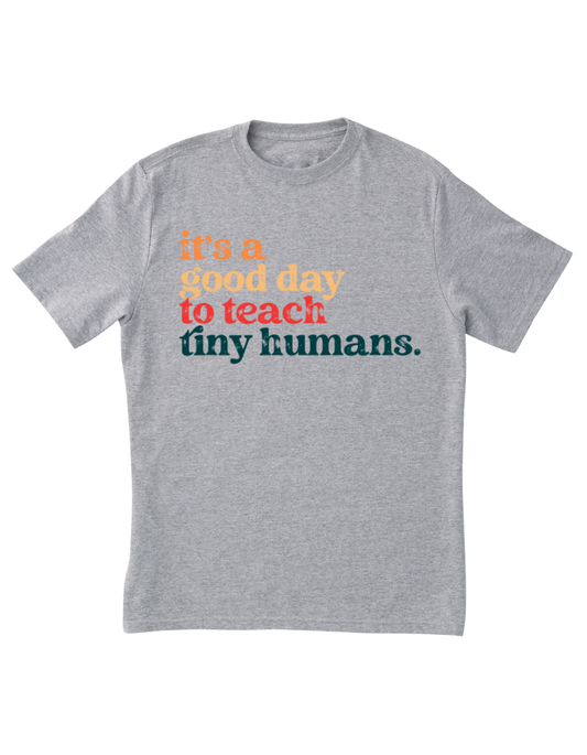 It’s a Good Day to Teach Tiny Humans Tee