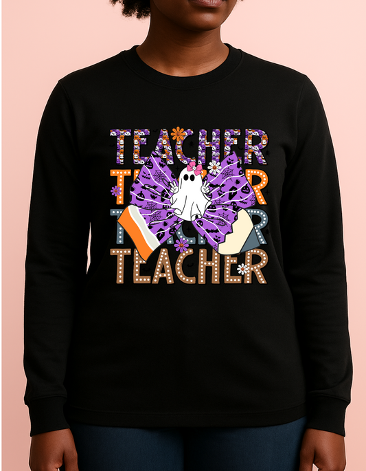 Halloween Teacher Tee