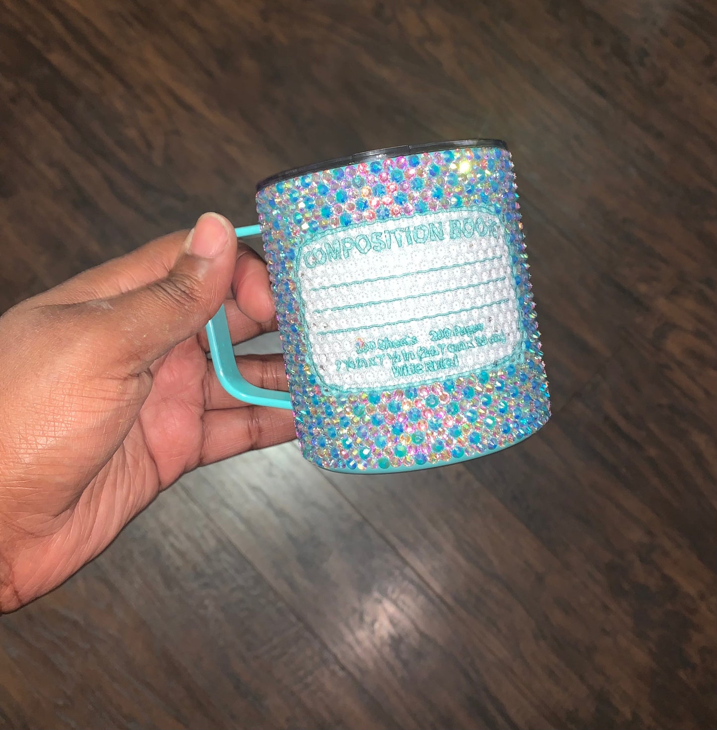 Teal Composition 14oz Tumbler