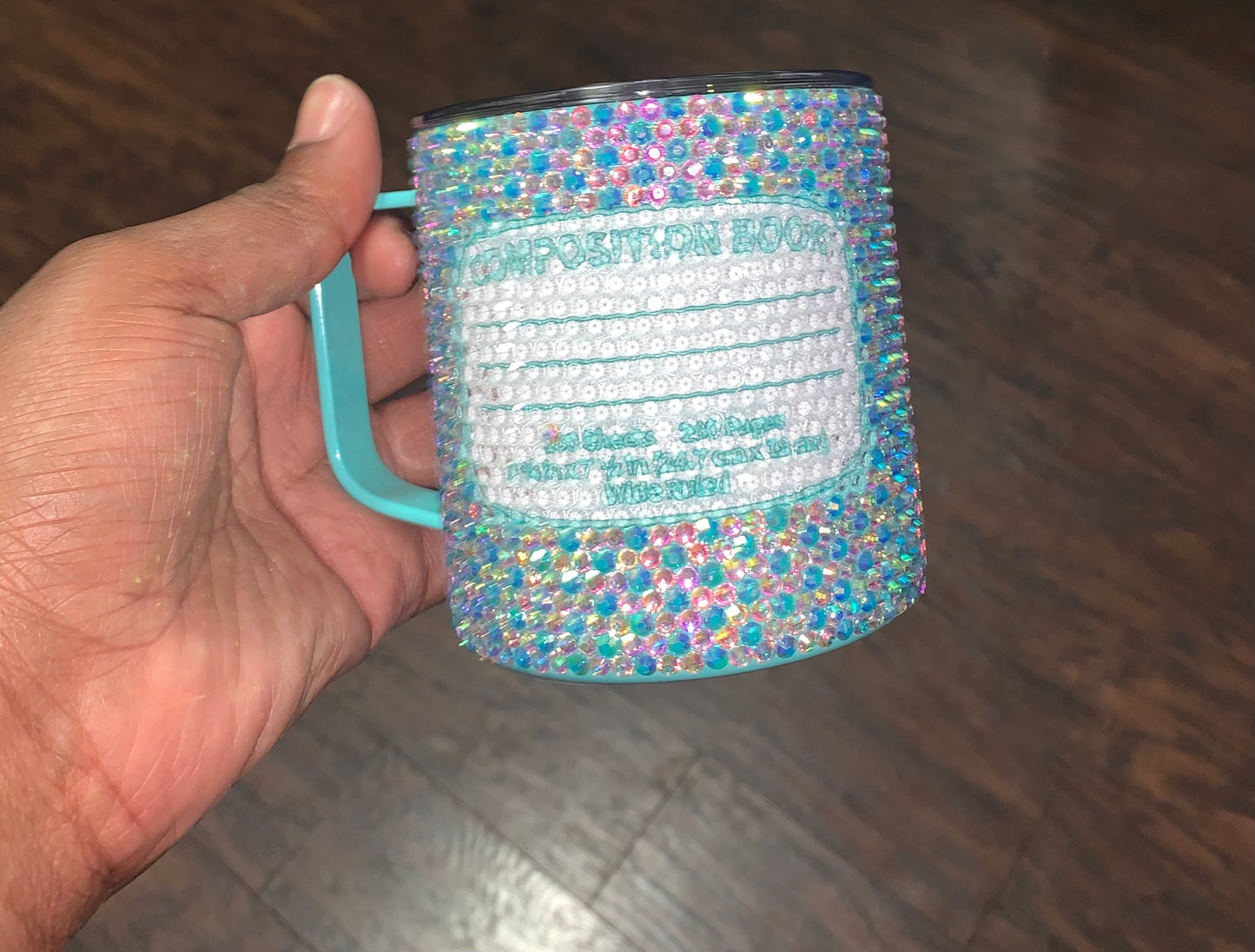 Teal Composition 14oz Tumbler