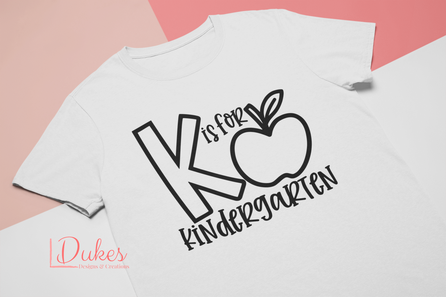 K Is For Kindergarten Teacher Tee