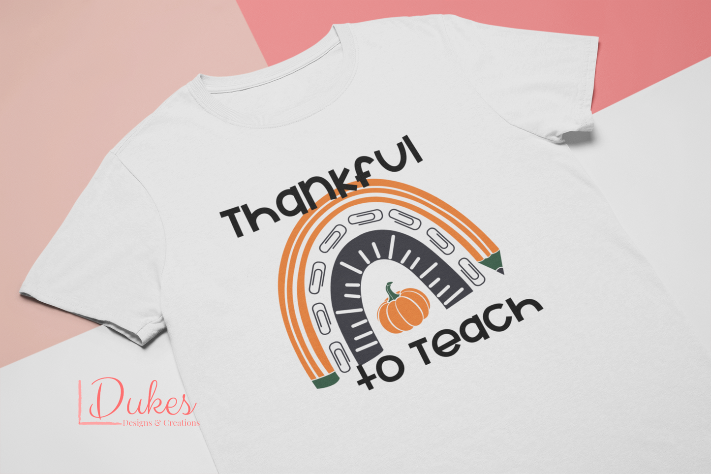 Thankful to Teach Teacher Tee
