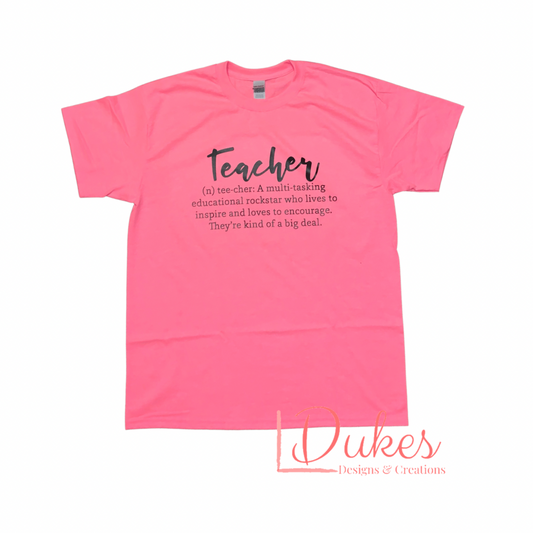 Teacher Definition Tee