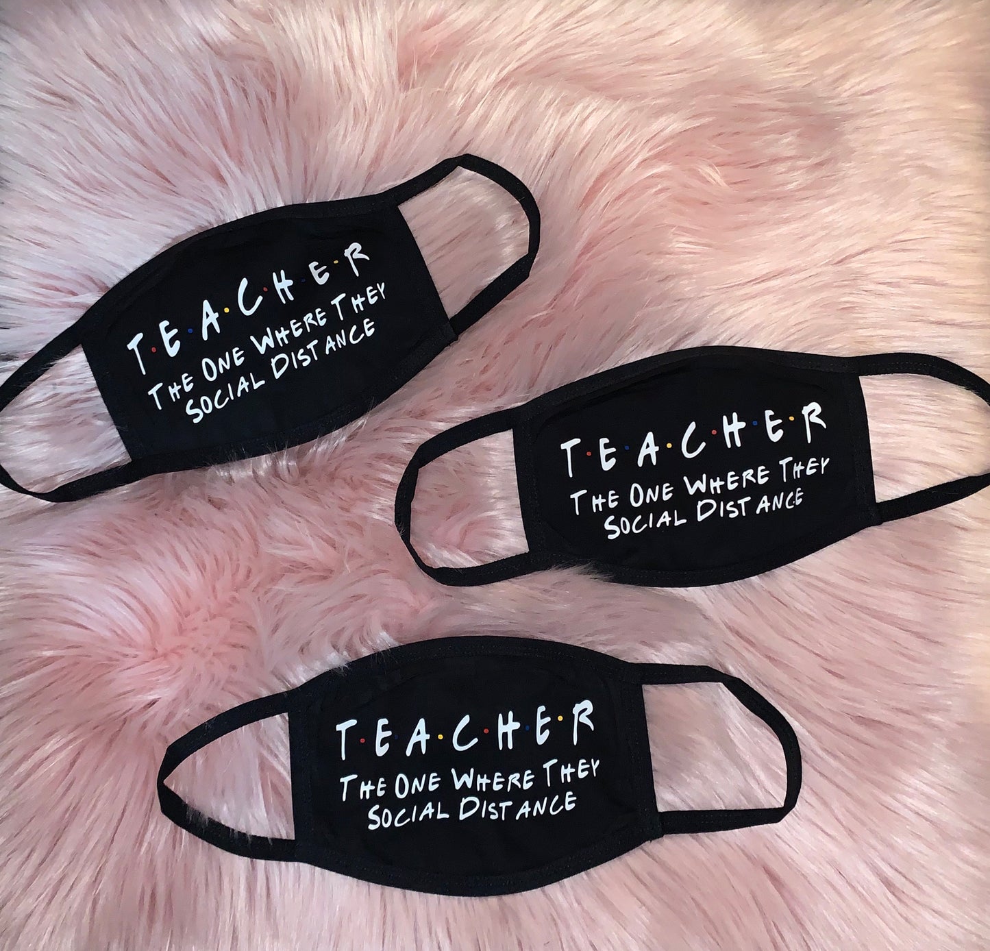 Teacher Social Distance mask