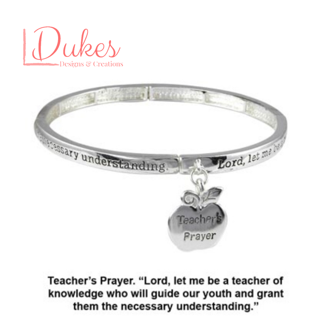 Teacher’s Prayer Bracelet