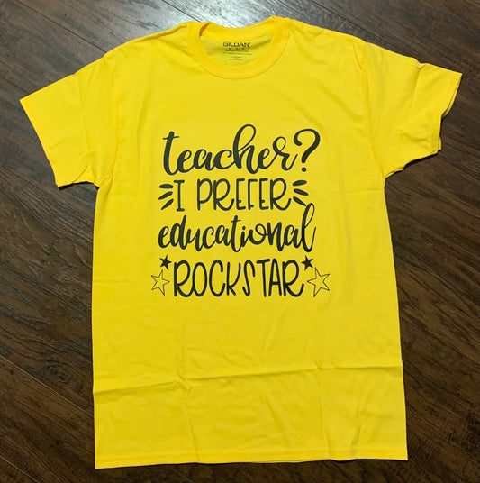 Educational Rockstar Tee