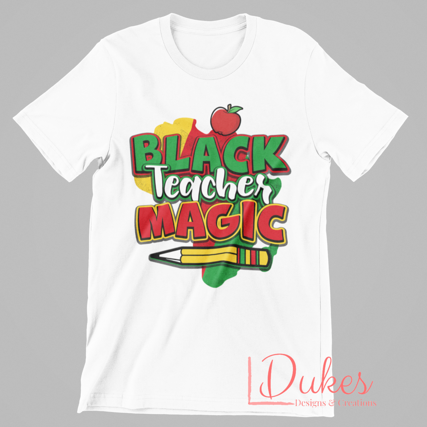 Black Teacher Magic Tee
