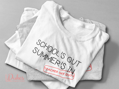 School's Out, Summer's In Tee